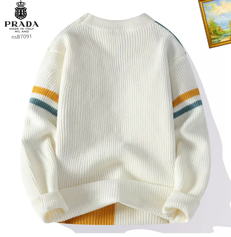 prada sweater manches longues pour homme s_127bb1a1